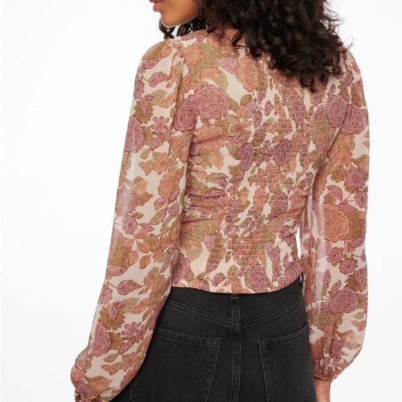 NWOT DYNAMITE Square Neck Blouse - Picture 3 of 5